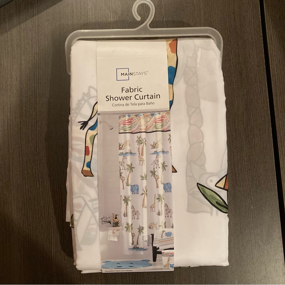 Kids Safari Shower Curtain